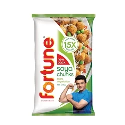 Fortune Soya Chunks, 15x more protein