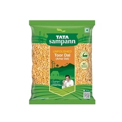 Tata Sampann Unpolished Toor Dal (Arhar Dal), 1kg
