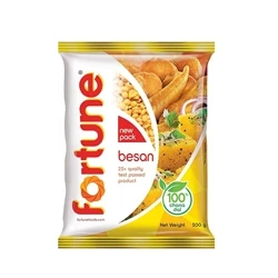 Fortune Chana Besan, 100% Chana Dal 100% Taste, 500 g