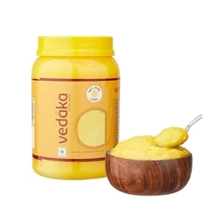 Vedaka Desi Cow Ghee with Rich Aroma, 1L Jar